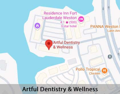 Map image for I Think My Gums Are Receding in Weston, FL